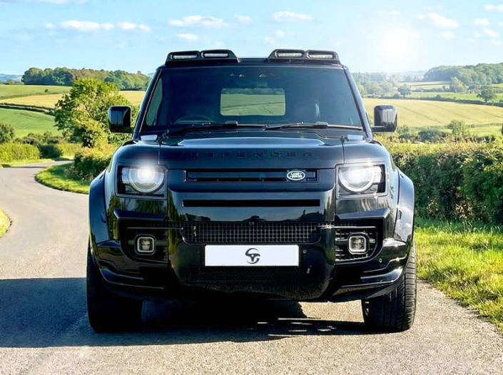 Land Rover Defender in the countryside